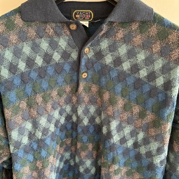 Vintage Yacht Royal Club Sweater Size XL - Picture 3 of 4
